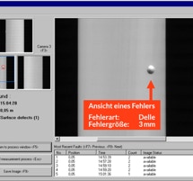Bildverarbeitung Oberflächenprüfung